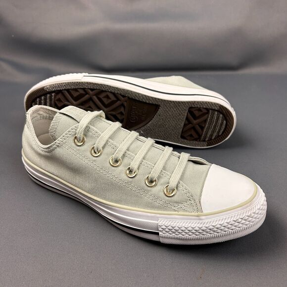 Converse All Star Low Celadon Sage Green Sneakers Size Women's 8 - Picture 11 of 16